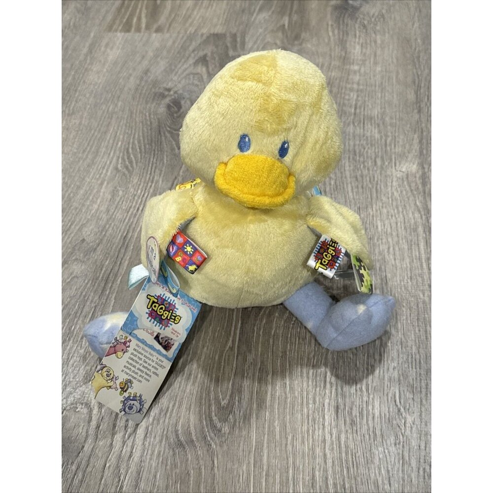 Taggies Merry Meyer Baby 10" Yellow Plush Duck Wind Up (does Not Work) G18